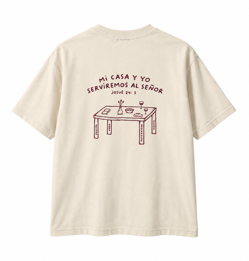 Remera "Mi casa y yo"