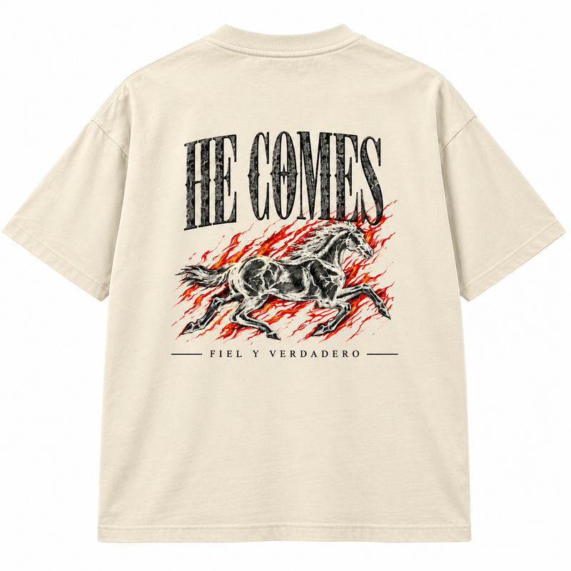 Remera "He comes"