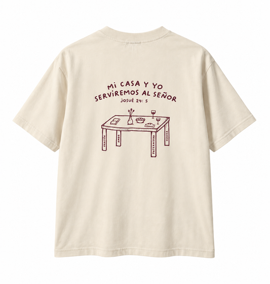 Remera "Mi casa y yo"
